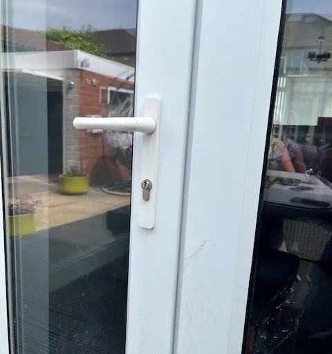 uPVC door handle